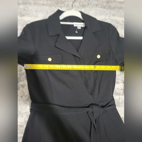 Shelvy Palmer Black Belted Dress - Picture 14 of 16